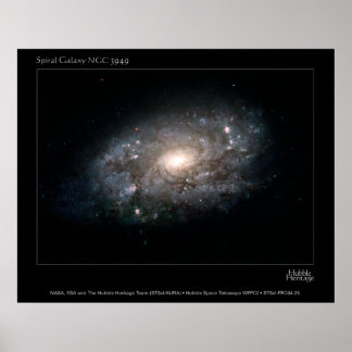 SpiralGalaxy-NGC3949-2004-25 Poster