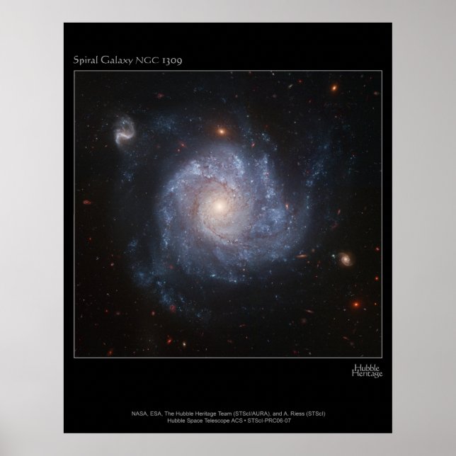 SpiralGalaxyNGC1309-2006-07 Poster (Vorne)