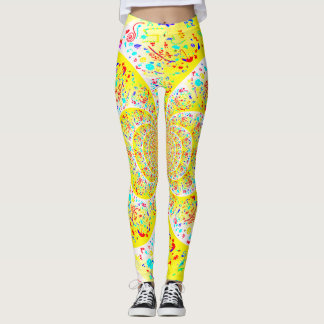 Spiralgelb Leggings