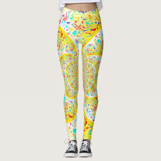 Spiralgelb Leggings