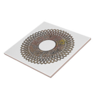 spiralgeometrisches Design Fliese