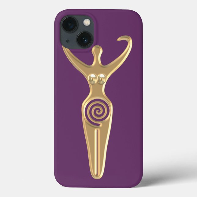 Spiralgöttin Case-Mate iPhone Hülle (Rückseite)