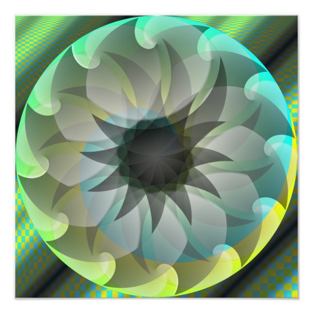 Spiralhai von Kenneth Yoncich Fotodruck (Vorne)