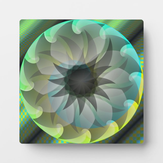 Spiralhai von Kenneth Yoncich Fotoplatte (Vorderseite)