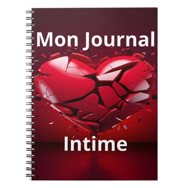 Spiralheft von Mein Intimtagebuch Notizblock (Vorderseite)