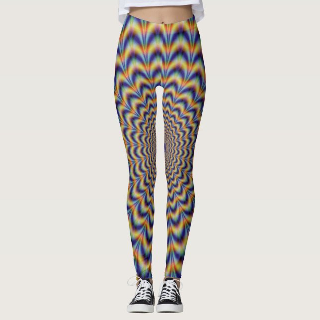 Spiralillusion Leggings (Vorderseite)