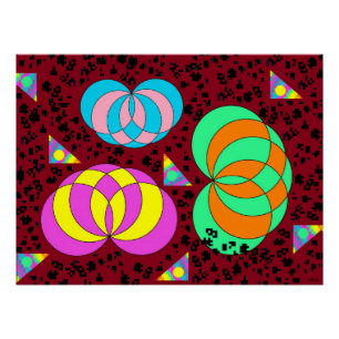 Spiralina Feld Poster