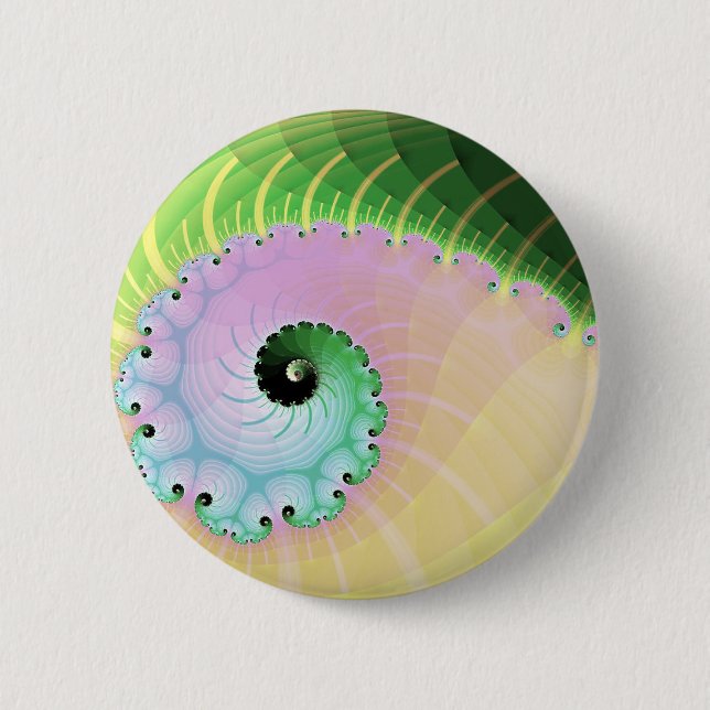 Spiralkurve Button (Vorderseite)