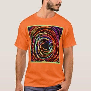 Spirallichter leuchten T-Shirt