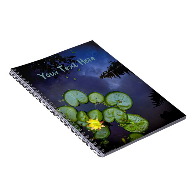SpiralNotebook "Abstrakt Landscape" Notizblock (Rechte Seite)
