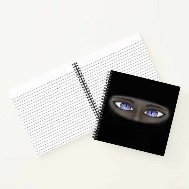 SpiralNotebook - Catberry Eyes Notizbuch (Innenseite)