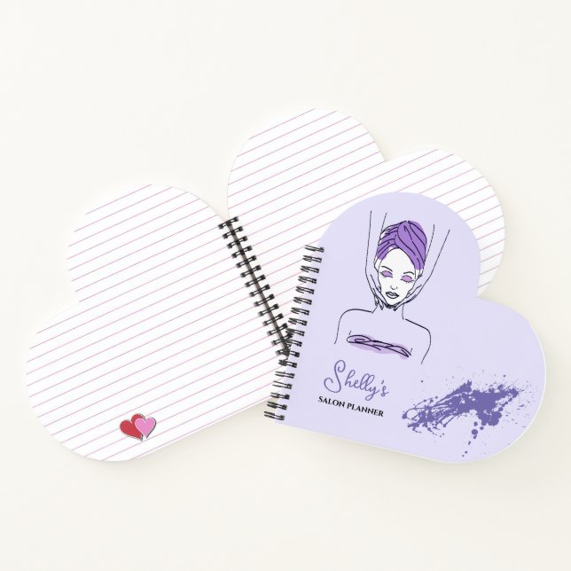 SpiralNotebook mit Salon Planner Notizbuch (Innenseite)