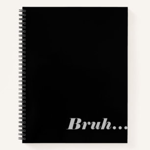 SpiralNotebook mit Worten Notizbuch