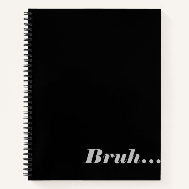 SpiralNotebook mit Worten Notizbuch (Vorderseite)