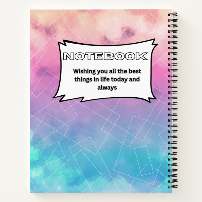 SpiralNotebook Notizbuch (Rückseite)