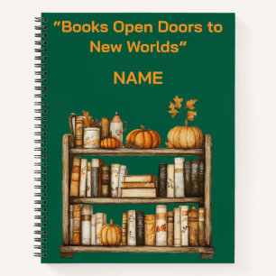 SpiralNotebook- Personalisiertes HerbstNotebook Notizbuch