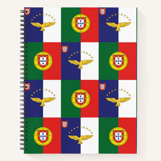 SpiralNotebook Portugal und Azoren Notizbuch (Vorderseite)