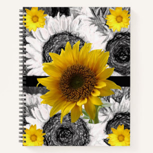 SpiralNotebook-Sonnenblume Notizbuch