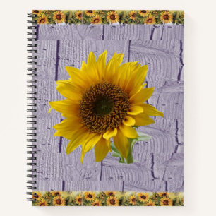 SpiralNotebook-Sonnenblume Notizbuch