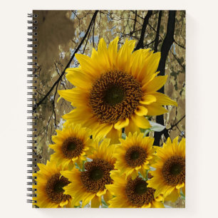 SpiralNotebook-Sonnenblume Notizbuch