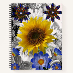 SpiralNotebook-Sonnenblume Notizbuch