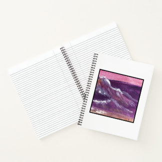 SpiralNotebook "Sunset Wave" Notizbuch