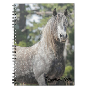 SpiralNotebook w/Gray Ghost Notizblock