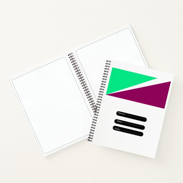 Spiralnotizblock Notizbuch (Innenseite)