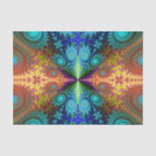 Spiralpapier aus Fraktal Seidenpapier