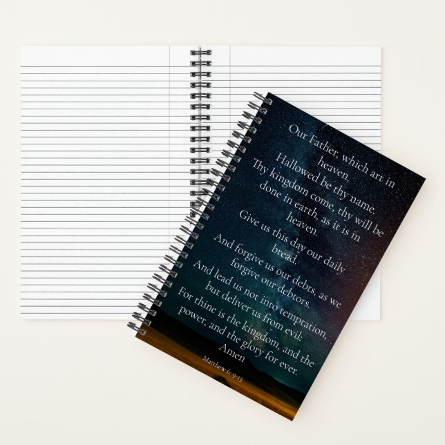 Spiralpapier und Prayer Journal Notizbuch (Innen)
