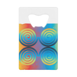 SPIRALPATTER GELDBEUTEL FLASCHENÖFFNER