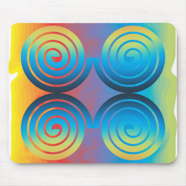 SPIRALPATTER MOUSEPAD (Vorne)