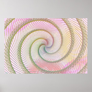 Spiralperlen Poster