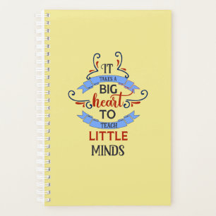 Spiralplaner für Big Heart Teacher Planer