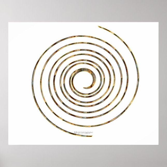 Spiralposter Poster (Vorne)