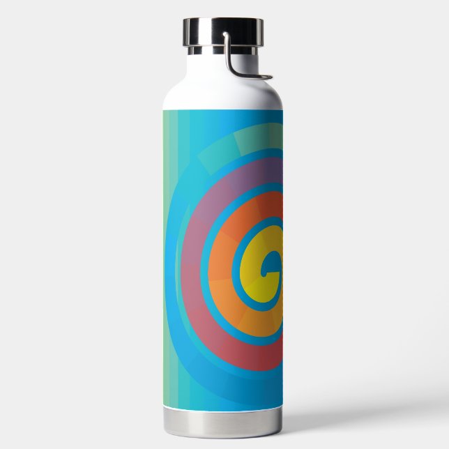 SPIRALQUADRAT TRINKFLASCHE (links)