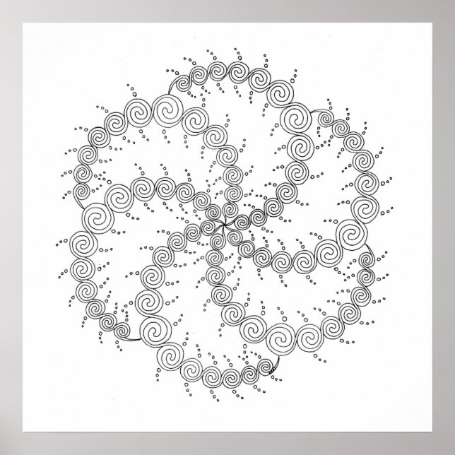 Spiralrad III Poster (Vorne)