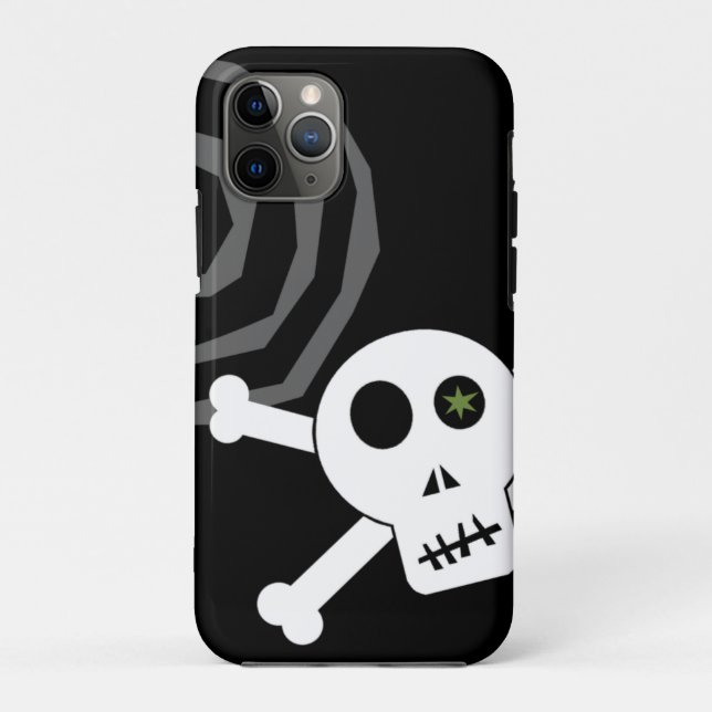 Spiralschädel Case-Mate iPhone Hülle (Rückseite)