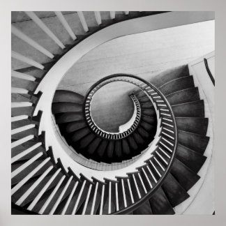 Spiraltreppe 01 poster