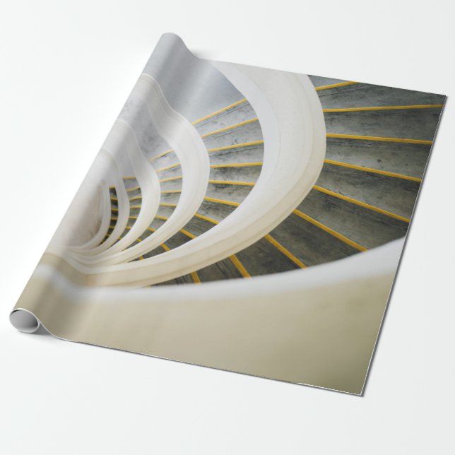 Spiraltreppe Geschenkpapier (Ungerollt)