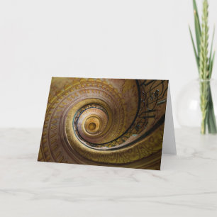 Spiraltreppenmuster Karte