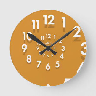 Spiraluhr Runde Wanduhr