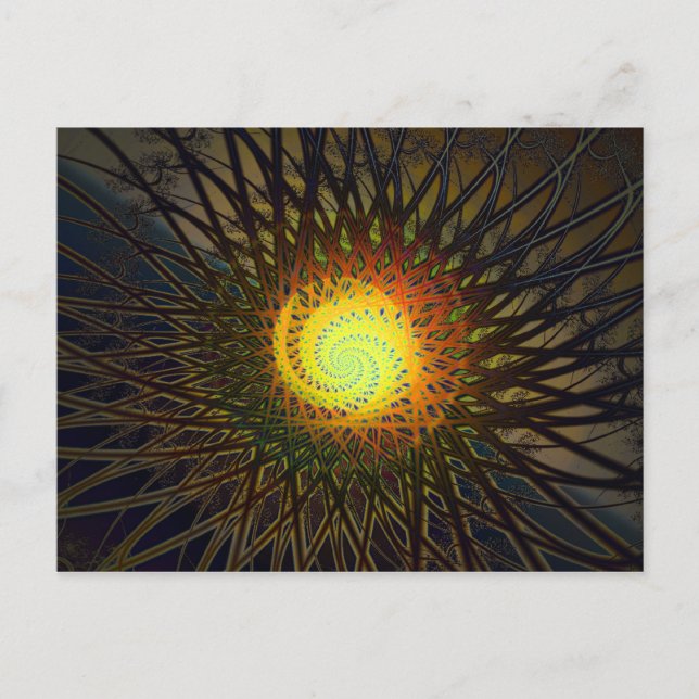 SpiralWeb2 Postkarte (Vorderseite)