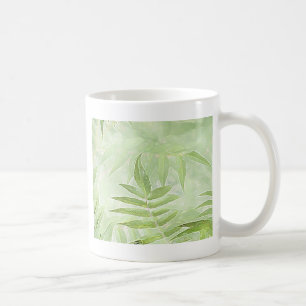 Spirea Blätter - Digitale Kunst Tasse