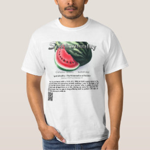 Spirfruitualität : Die Wassermelone der Geduld T-Shirt