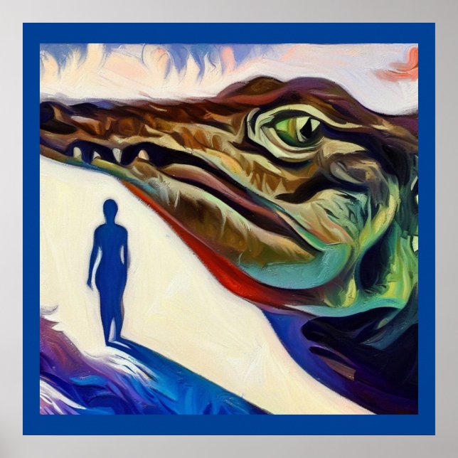 Spirit Animal Alligator 1 Poster (Vorne)
