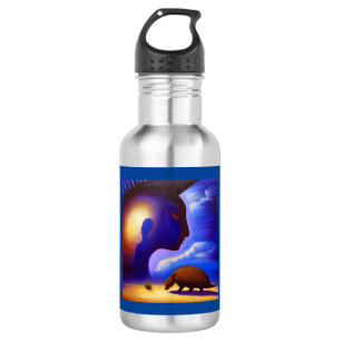 Spirit Animal Armadillo 3 Edelstahlflasche