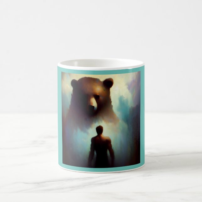Spirit Animal Bär 1 Kaffeetasse (Mittel)