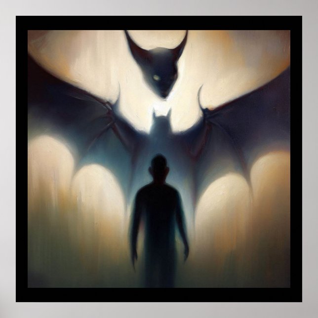 Spirit Animal Bat 1 Poster (Vorne)