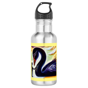 Spirit Animal Black Swan 3 Edelstahlflasche